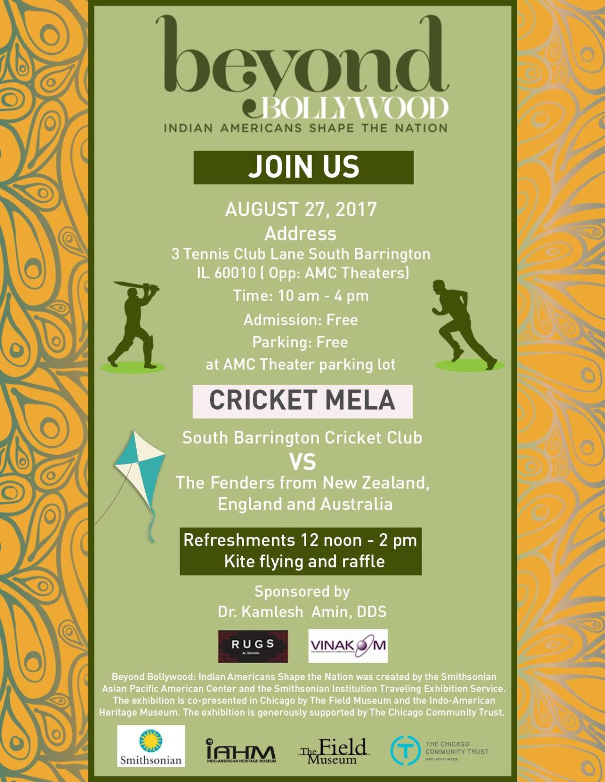 Indo American Heritage Museum Cricket Mela